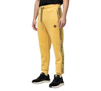 PITBULL - Pantaloni Tuta Uomo Oldschool Tape Logo, Pantalone Tuta Uomo Regular Fit, Pantaloni da Allenamento, Pantalone Sportivi