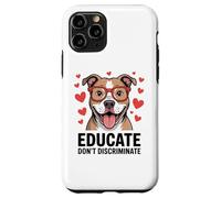Pitbull Pittie Advocate - Educare non discriminare Custodia per iPhone 11 Pro