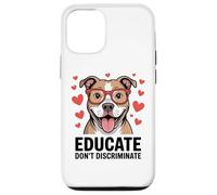 Pitbull Pittie Advocate - Educare non discriminare Custodia per iPhone 12/12 Pro