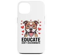 Pitbull Pittie Advocate - Educare non discriminare Custodia per iPhone 13