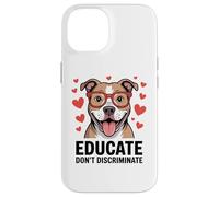 Pitbull Pittie Advocate - Educare non discriminare Custodia per iPhone 14