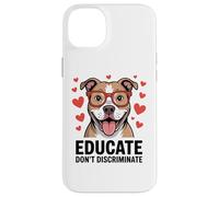 Pitbull Pittie Advocate - Educare non discriminare Custodia per iPhone 14 Plus