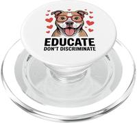 Pitbull Pittie Advocate - Educare non discriminare PopSockets PopGrip per MagSafe