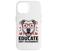 Pitbull Pittie Pit Bull Rescue - Educare a non discriminare Custodia per iPhone 14