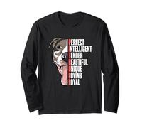 Pitbull Proud Pitbull Owners Top Men Women Kids Maglia a Manica