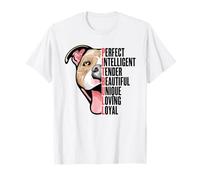 Pitbull Proud Pitbull Owners Top Men Women Kids Maglietta