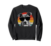 Pitbull Vintage Occhiali da Sole Divertenti Pittie Pitbull Felpa