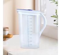 Pitcher dell'acqua 2000 ml con barattolo da bevanda graduato per il catering