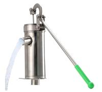 Pitcher Pump - Manuale Water Pump - Stainless Steel Hand-Cranked Deep Well | 10 m (1 pezzo) Heavy-Duty Suction Tool For Home Garden Irrigazione Patio And Farm Underground Water Extraction