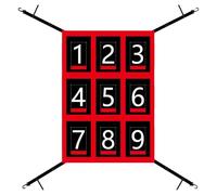 Pitching Net - Batting Practice Net | Baseball Net Hitting Pitching | Heavy-Duty Training Net For Softball & Baseball | Portable Practice Screen For Backyard & Field | Sports Net For Throwing Drills