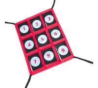 Pitching Target Strike Zone Baseball Softball Strike Zone Batting Practice | Attrezzatura di addestramento di precisione della brocca a 9 fori per i giocatori per bambini indoor outdoor cortile campo