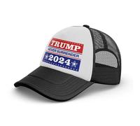 PITFS Papà Cappelli per Uomo Donald Trump Merchandise Regali Trump 2024 Never Surrender Casquette Carino Trucker Hat Cappelli per papà, Colore, M