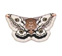 PithCogent Costume da ala di farfalla per bambina e maschera, nero/bianco | Ala in chiffon leggero, stampa accattivante di falene, set completo per cosplay, ideale per feste, travestimenti per ragazze