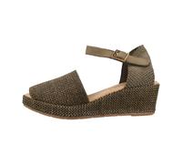 PITILLOS, ,Shoes ,Donna ,Verde ,38 EU 11260P Sandalia Pala Rafia