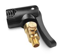 Pitlane Performance® Adattatore Valvola Auto con Leva | Connettore per Compressori d'Aria | Ugello Filettato in Ottone per Valvole Schrader & Presta