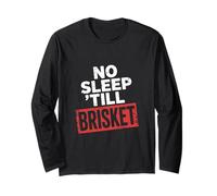 Pitmaster - Affumicatore di carne "No Sleep Till Brisket" Maglia a Manica