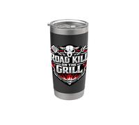 Pitmaster BBQ Party Road Kill On The Grill Bicchiere termico in acciaio inox doppia parete