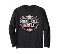 Pitmaster BBQ Party Road Kill On The Grill Maglia a Manica