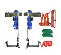 Pito di arrampicata sugli alberi - Attrezzatura da arrampicata con, punte di salite con in pelle | Kit di scalata per alberi da caccia | Attrezzatura di scalata con pedale