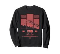 Pitone Palla Moderno Rettile Custode Streetwear Felpa