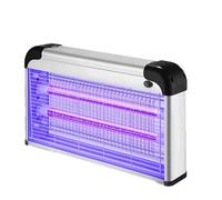 Pittar® HS31 - trappola elettrica per insetti con lampada UV, per area 80 m2, 40 cm, funzionamento a 220 volt, custodia in alluminio