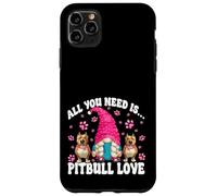 Pittie Mom Gnome Graphic All You Need Is Pitbull Love Custodia per iPhone 11 Pro Max