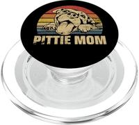 Pittie Mom Pitbull Mama Dog Lovers Gift Mothers Day Gift PopSockets PopGrip per MagSafe