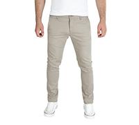 PITTMAN Andrew - Jeans Chino da Uomo - Pantaloni da Uomo in Cotone - Chino Elasticizzati, Beige (Rainy Day 135304), W36/L30