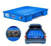 PITTMAN OUTDOORS AirBedz Materasso - Materasso ad aria per camion, letto lungo, 2,3 m, pompa ad aria integrata con batteria ricaricabile, blu, borsa per il trasporto, kit di toppe, 241,3 x 161,3 x