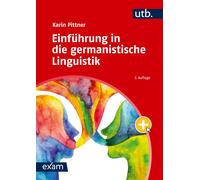 Pittner, K Einfuhrung In Die Germanistische Linguistik - (German Impo Book NUOVO