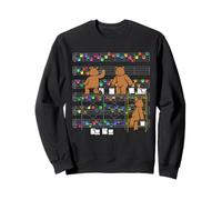 Pittori Orsi in Equilibrio sulle Scale - Note Art Felpa