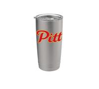 Pittsburg State University Gorillas Pitt State Script Logo Bicchiere termico in acciaio inox doppia parete