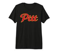 Pittsburg State University Gorillas Pitt State Script Logo Maglietta Premium