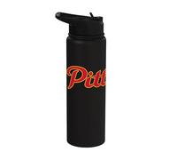 Pittsburg State University Gorillas Pitt State Script Logo Stainless Steel Insulated Water Bottle
