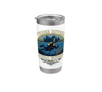 Pittsburgh Scuba Diving Three Rivers 412 Nuotata divertente subacquea Bicchiere termico in acciaio inox doppia parete