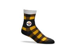 Pittsburgh Steelers Calzini Antiscivolo A Quadri, Taglia Unica