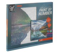 Pittura a diamante - Lago 40x50 cm