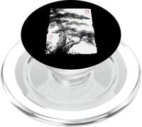 Pittura a inchiostro Sumi-e giapponese della foresta di pino nebbioso PopSockets PopGrip per MagSafe