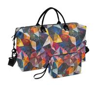 Pittura a olio di diamanti colorati, graffiti romanticismo misticismo -ar 1:1 - Seme 1715394604 Borsa da viaggio grande Borsa da trasporto per aeroporto, palestra, sport, portare con