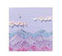 Pittura a olio portatile Sticky Note Pad Paesaggio Notepad Posted It Carta spessa per la decorazione della scrivania della parete Liste di controllo Promemoria Paesaggio Memo Pad Retro Posted It Note