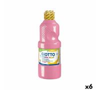 Pittura a tempera Giotto Rosa 500 ml [6 Unità]