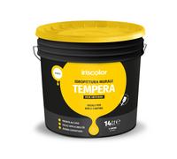 Pittura a tempera Iris Color bianco 14 l