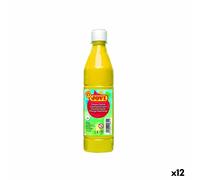 Pittura a tempera Jovi Giallo 500 ml [12 Unità]