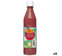 Pittura a tempera Jovi Marrone 500 ml [12 Unità]