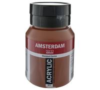 Pittura acrilica - Amsterdam - 500ml - Terra di Siena bruciata - Resistente alla luce - Durevole