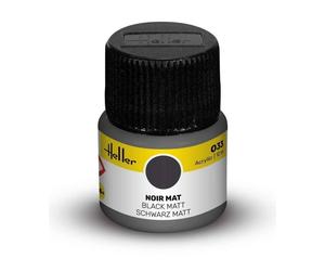 Pittura Acrilica Heller 033 Nero Opaco Modello Char Promo