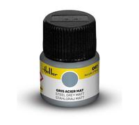Pittura Acrilica |HELLER|087| Grigio Acciaio Opaco 12ml Modello Char Promo