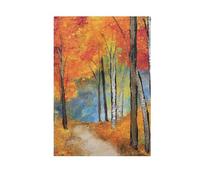 Pittura ad olio Spinney Autunno Bandiere di pace rosse per esterni banner colorato per la decorazione del giardino 28x40 doppia faccia