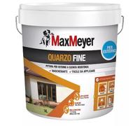 Pittura al quarzo per esterno max meyer bianco 14 lt