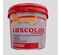 Pittura antimuffa lavabile traspirante bianca idropittura per muri interni.